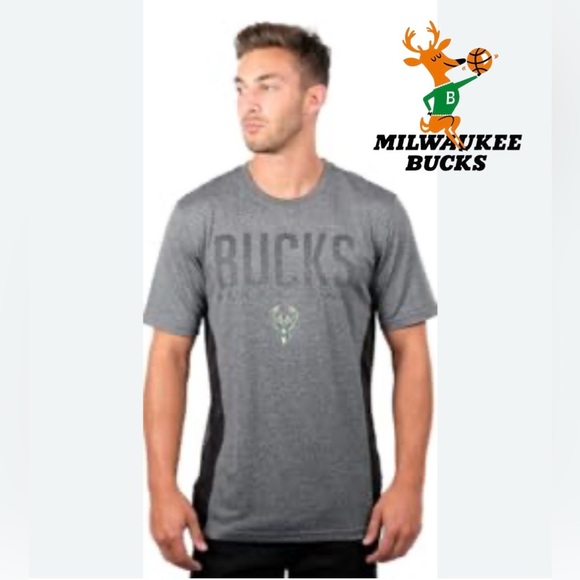 Milwaukee Bucks Ultra Game Short Sleeve Performance TShirt Light Weight XL - Picture 3 of 15